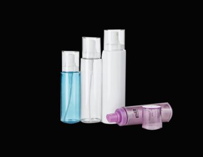 China PET Cosmetic Spray Bottle Water Makeup Spray Bottle Toner Packaging for sale