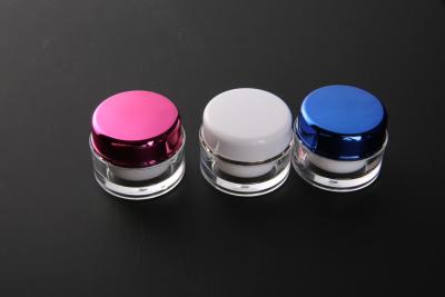 Chine Cadeau empaquetant 5ml PMMA Mini Cosmetic Containers/pots cosmétiques vides à vendre