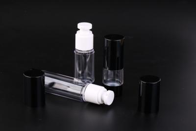 China UKMS01 15ml-30ml-50ml Clear Plastic Airless Pump Bottles Containers , Empty Cosmetic Containers for sale
