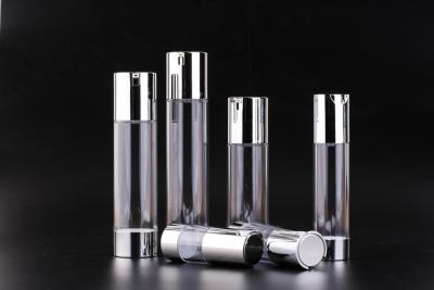 China Neue Art UKMS09 15ml-30ml-50ml-80ml-100ml-120ml ALS kosmetische luftlose Lotionsplastikflasche, Körperlotionsflasche zu verkaufen