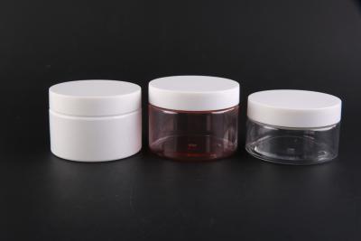 China UKC50  New arrival latest design 100ml/ 120ml/ 150ml PET material cosmetic cream jar for sale