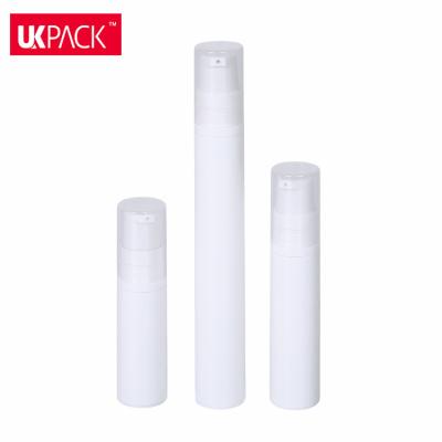 中国 スキン ケアの空気のない化粧品のプラスチック ポンプは白い色滑らかな表面OEMをびん詰めにする 販売のため