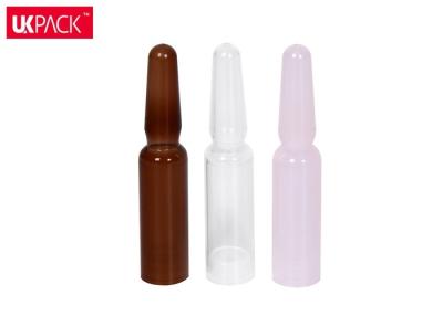 China 1.5ml Capacity Mini Cosmetic Containers Plastic Skin Ampoules Shatter Resistant for sale