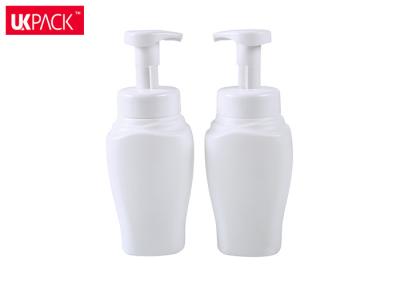 China 500ML Special Shaped Hdpe Plastic Foam Soap Pump Bottle For Body Shower Gel for sale