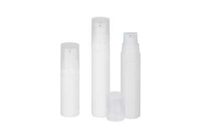 China 5ml 8ml 10ml White Pp Airless Skin Care Pump Bottle For Travel Set for sale