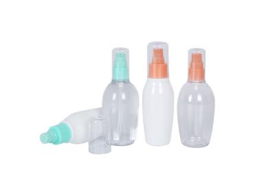 China PET Plastic 120ml 150ml Empty Lotion Bottles Bulk for sale