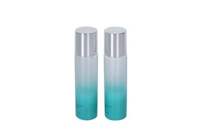 China Gradient Color 170ml PET Makeup Cleansing Toner Bottle OD 44mm for sale