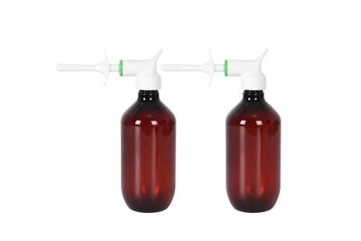 China Od 75mm 2.0cc Dosage Amber Medicine Bottle 16oz With Medicine Feeding Pump for sale