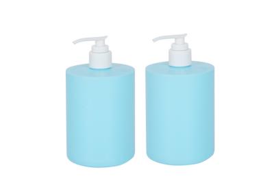 China HDPE Right Shoulder BPA Free Plastic Lotion Bottle 500ml Liquid Soap Container for sale