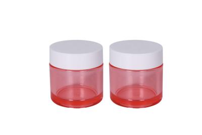 China Modified Injection Molding Pet 50g Plastic Sample Container For Eye Shadow Facial Cream Moisturizer Jar for sale