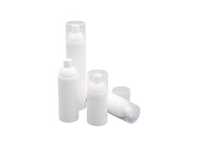 China Color White Pp Od 36mm Airless Pump Spray Bottle Vacuum 30ml 50ml 75ml 100ml for sale
