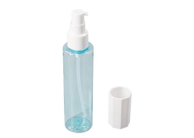 China Limpiamiento facial del maquillaje 150ml del casquillo del ABS de la botella azul del removedor en venta