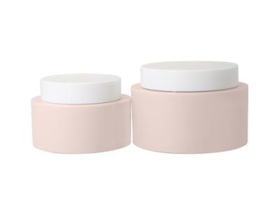 China 50gm 100gm Cream Jars Cosmetic Packaging Injection Matte Effect for sale