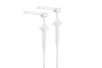 China Plastic 5/8/10cc Beverage Syrup Dispenser Pump MD Head for sale