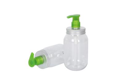 China 350ml 450ml 650ml Schaum-Seifen-Aluminiumdeckel des Pumpen-Desinfizierer-Flaschen-transparente Haustier-2.0cc zu verkaufen
