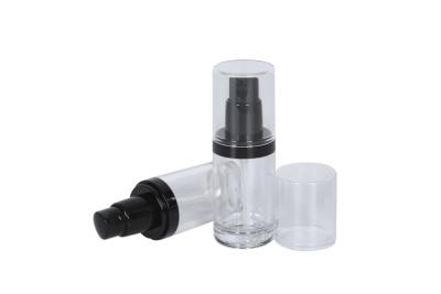 China 30ml / 1oz Frosted PETG Foundation Bottle Empty Round Lotion Bottle Cosmetic Dispenser Bottle for sale