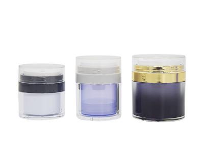 China Cosmetic Packaging PP Airless Jar Including Replaceable 15g 30g 50g for sale