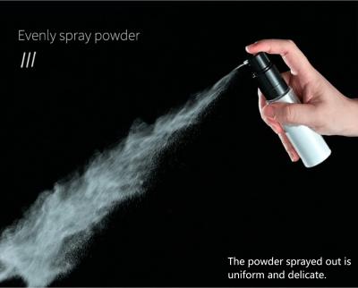 China PET Plastic Powder Sprayer Bottle BPA Free 35ml 60ml for sale