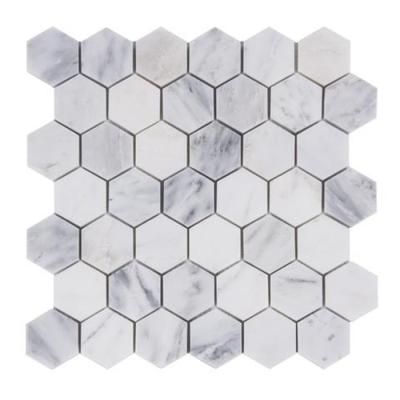 Китай наградная красочная плитка мозаики камня шестиугольника для Ремоделинг ванной комнаты продается