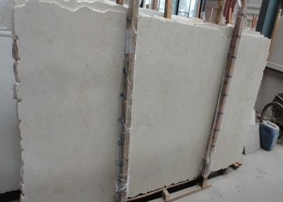 China Losa pulida española del mármol de Crema Marfil, losa de mármol de piedra para la pared interior en venta