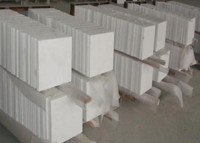 Chine Le marbre blanc oriental a pré coupé la tuile en pierre naturelle pour la décoration de salon à vendre