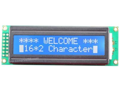 China M1602H-B5,16x2 Character Dot-matrix LCM, 1602LCM,STN Blue, transmissive/negative, SPLC780D for sale