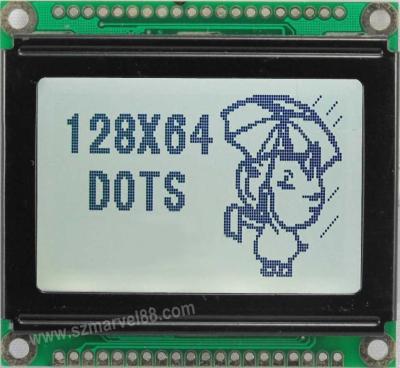 Китай M12864I-G5, модуль LCD 12864 графиков, дисплей 128 x 64 точечных матриц, СЕРЫЙ ЦВЕТ STN, transflectiv продается