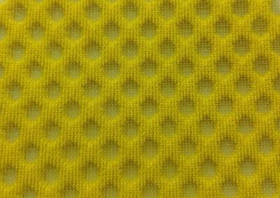 China Stretchable Polyester Mesh Fabric Semi Transparent Space Mesh Fabric 240 - 450GSM for sale