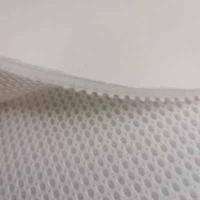 China 3d Warp Knitting Breathable Polyester Mesh Fabric 3mm 280gsm For Unisex for sale