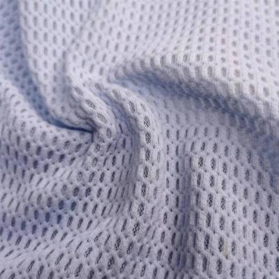 China Cotton Airmesh 3d Space Fabric 2mm Knitted Breathable Mesh Fabric For Blankets Throws for sale