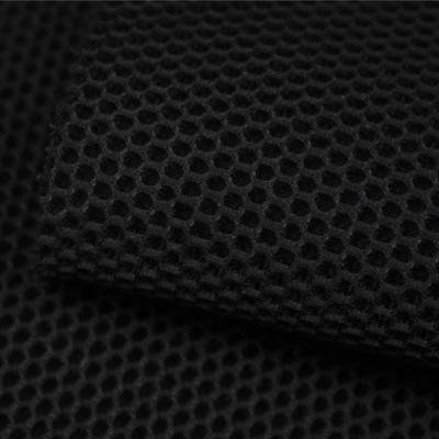 China Lower Stretchable Spacer Mesh Fabric Breathable Knitted Mesh Fabric For Beding for sale