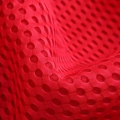 China Dyed Pattern Air Mesh Fabric Moisture Absorbent Knitted 3mm 3D Mesh Material for sale