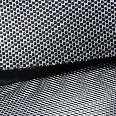 China 320 - 400GSM 3D Mesh Material Polyester Mesh Material For Suit Luggage for sale