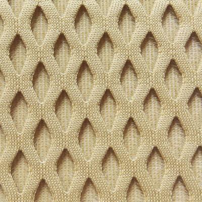 China Breathable 100% Polyester Sports Mesh Fabric 3D Mesh Fabric 10MM - 20MM for sale