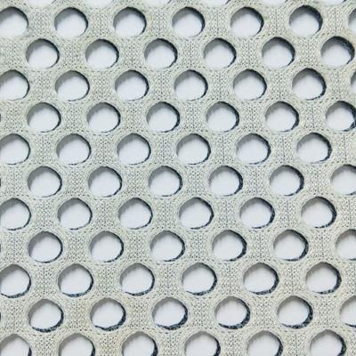 China 3mm Knitted Air Filter Mesh Fabric 100% Polyester 3d Spacer Mesh Fabric For Bag for sale