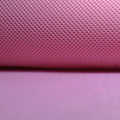 China 430gsm Activewear Spacer Mesh Fabric Moisture Absorbent Polyester Air Mesh Fabric for sale