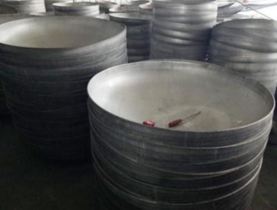 China Industrial Torispherical Dished Head Welded 1000mm Diameter ISO for sale