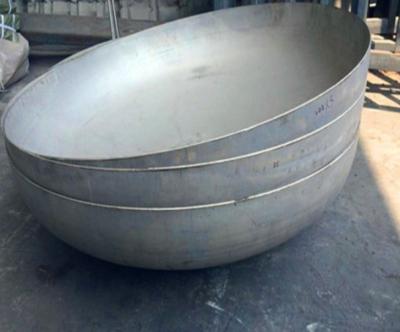 China Steel Spherical Heads Hot Pressing Stainless Steel Spherical Crown Heads for sale