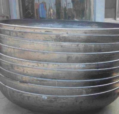 China OEM Pressure Vessel Head Spherical Crown Head Carbon Steel Large Diameter for sale