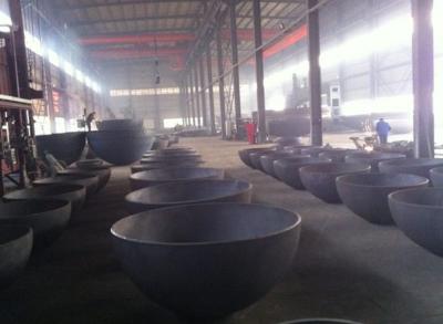 China High Pressure Spherical Crown Head cold Pressing Spherical Pipe Cap for sale
