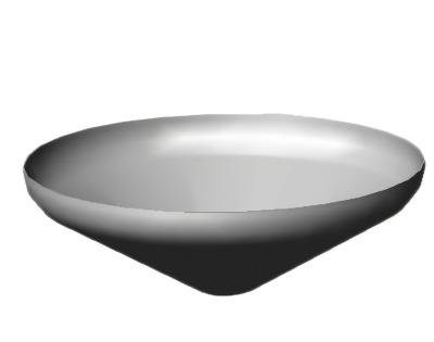 China Cabeza cónica de acero al carbono 6 mm - 200 mm de diámetro exterior Cabeza plana de fondo en venta