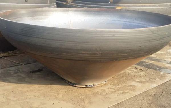 Quality Carbon Steel Conical Head 6mm - 200mm Outer Diameter Flat Bottom Head for sale