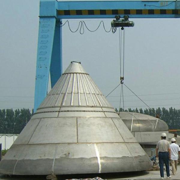 Quality Boiler Conical Dished Head Carbon Steel Pipe Cap Large Diameter for sale