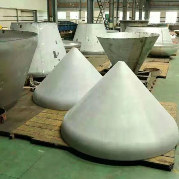 Quality Tank Boilers Conical Head Large Diameter Elliptical Heads ISO9001 for sale