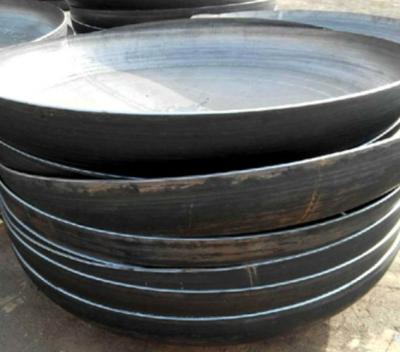 China OEM Pressure Vessels Heads Stainless Steel Flat Bottomed Dish Head for sale