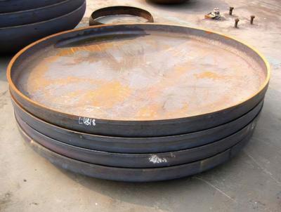 China Cabezas de tanques de aluminio de aleación pulida de 89 mm Cabezas de tanques de plato industria en venta