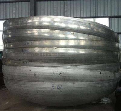 中国 ステンレス鋼の大きな皿頭 断面型 円筒形ヘッドエンドキャップ 販売のため