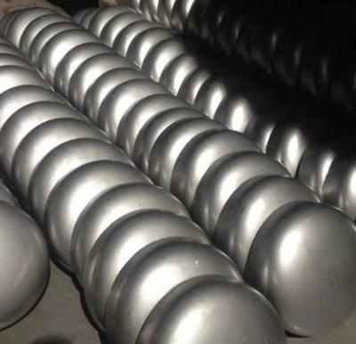 China Cabezas de acero inoxidable de tanque con cabeza de fondo torisférica forjada en venta