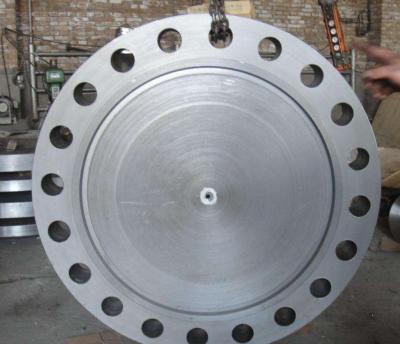 China Flanca estándar Dimensiones del extremo del plato de tubo de acero inoxidable en venta