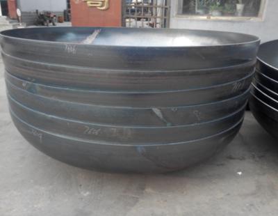 China Cast Iron Pressure Vessel Dome Ends Carbon Steel Spherical Dished Head for sale